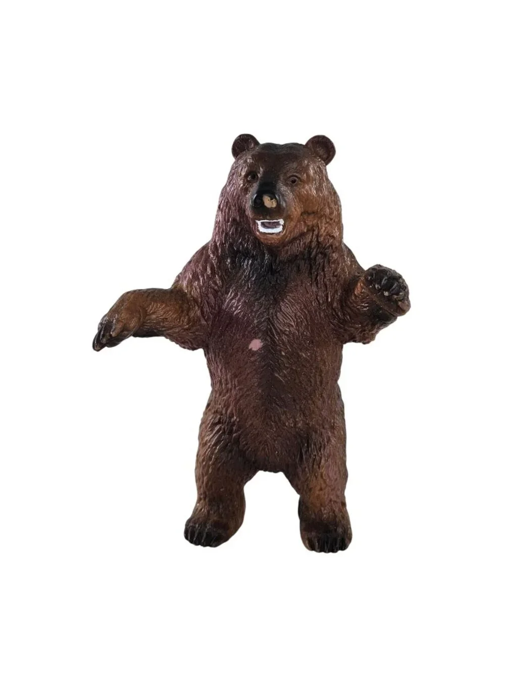 Schleich Grizzly Bear Male Standing On Hind Legs #14128 Animal Figure Retired
